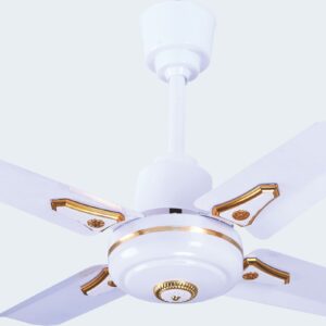 Eagle S-Factor Supplies - 24-Inch Short Blade Ceiling Fan (White)